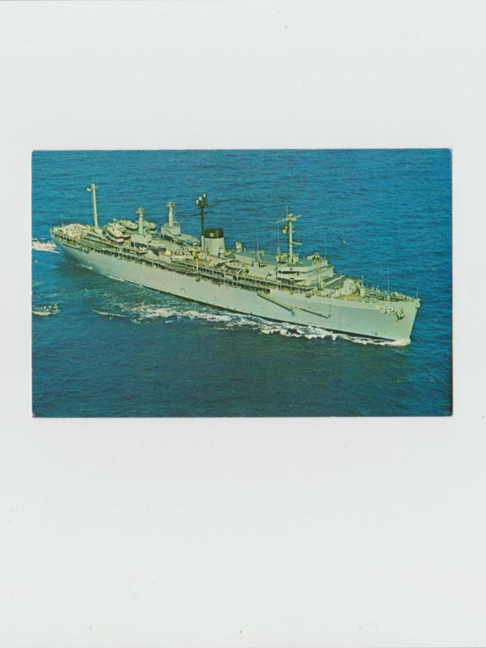U.S.S. Holland (AS-32) Postcard